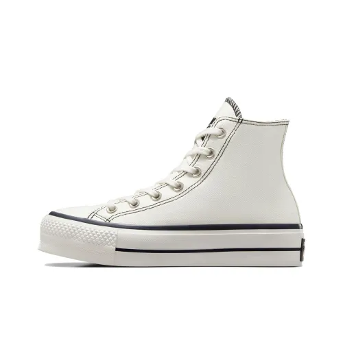 Converse All Star Lift Canvas Shoes Women's High-Top White