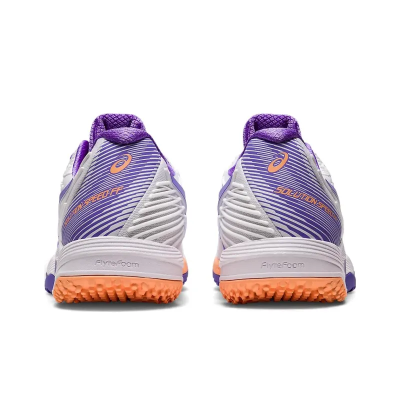 Asics Women's Solution Speed FF 2 Clay 'White Amethyst'-4