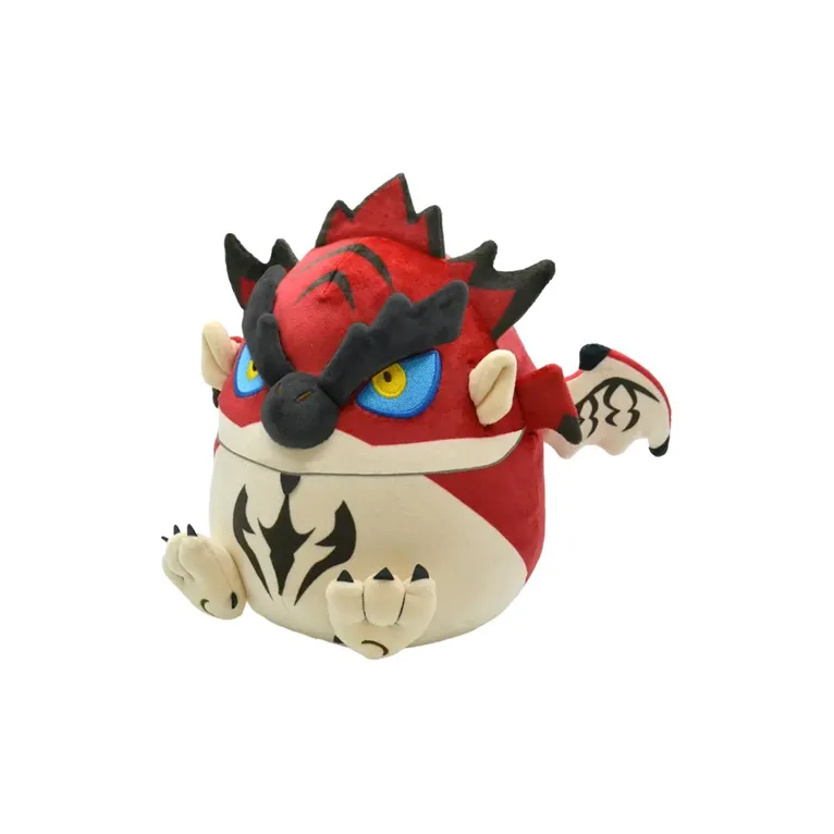 GSC CAPCOM, Monster Hunter Rise Chibi Soft And Adorable Eggs Dolls Plush Doll-0