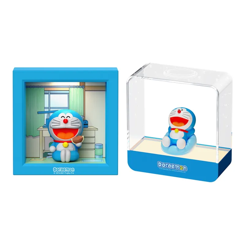 ROCK Doraemon Photo Frame Night Light Chibi Figures 12.2cm-22