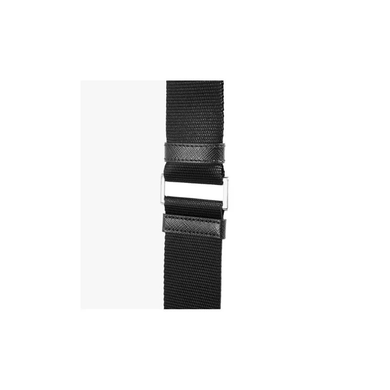 PRADA Nylon Fabric Flap Bag, Messenger Bag, Shoulder Bag, Crossbody Bag Medium Size Unisex Black-5