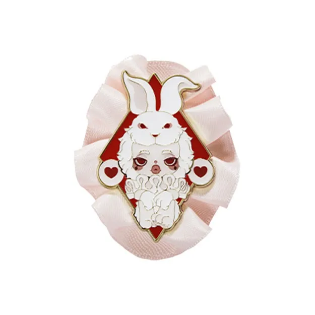 POP MART SKULLPANDA Daily Wonderland Collection Badge Blind Box Products Single Mystery Box/Full Box 12 Pcs-7