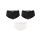 Combo Set[Black+Black+White]
