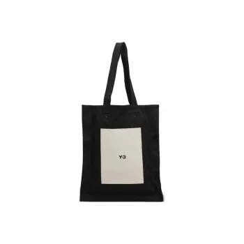 Y 3 Lux Logo print Tote Bag