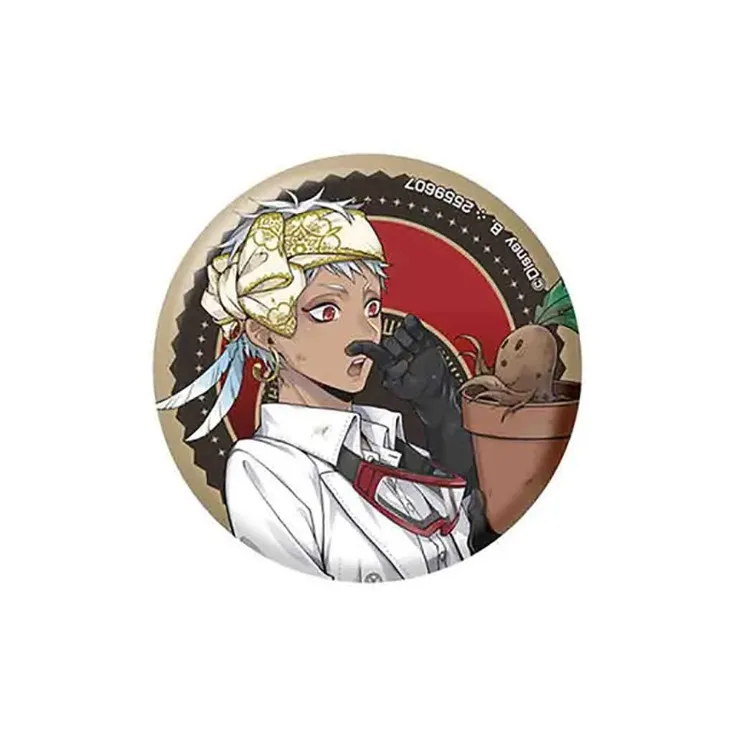 Disney Twisted Wonderland Experimental Server Capsule Toy Badge Sixth Edition Floyd Leech IP Merch-3