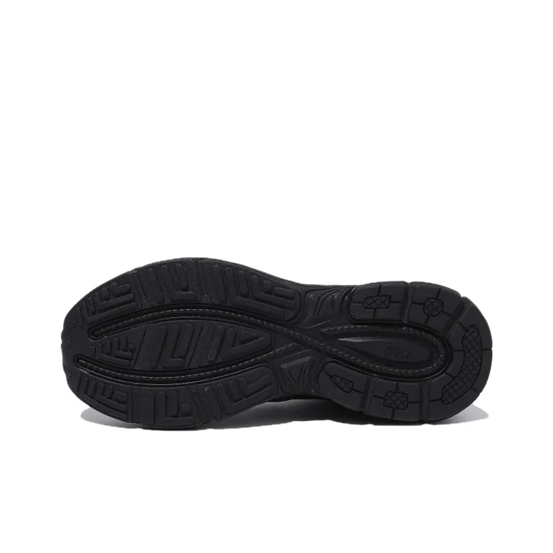 FILA Ray Anti Slip Wear Resistant Low Top Casual Shoes Unisex Black-5