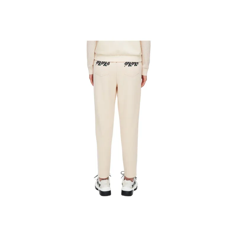 XII BASKET Casual Pants Women's Apricot-1
