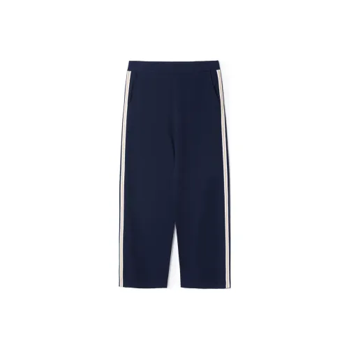 XII BASKET Casual Pants Women's Navy Blue