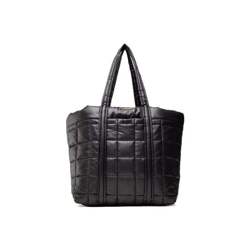 MICHAEL KORS Stirling Polyester Tote Bag Shopping Bag Shoulder Bag Handbag Large Size Women's Black-2