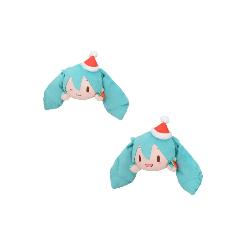 SEGA Hatsune Miku Christmas 2023 Tarepanda Green Dolls Plush Doll 16cm High-0