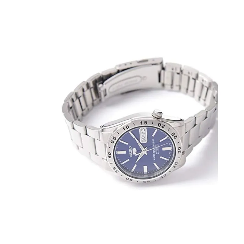 SEIKO Automatic Mechanical Movement Watch Unisex Blue Dial SNKD99K1-3