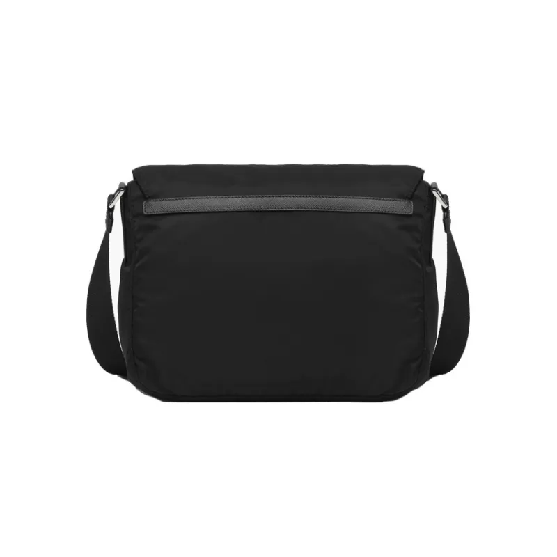 PRADA Re Edition Recycled Nylon Patchwork 2 in 1 Messenger Bag Shoulder Bag Crossbody Bag Unisex Black-3