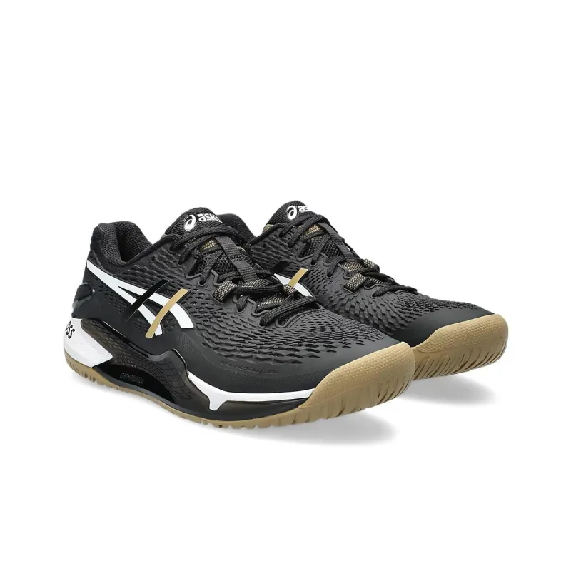 Asics Gel Resolution 9 Black Camel-2