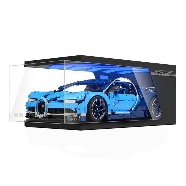 LIGHT YOUR BRICKS Le100 Compatibility Building Block Lamborghini Display Case Model Accessories-1