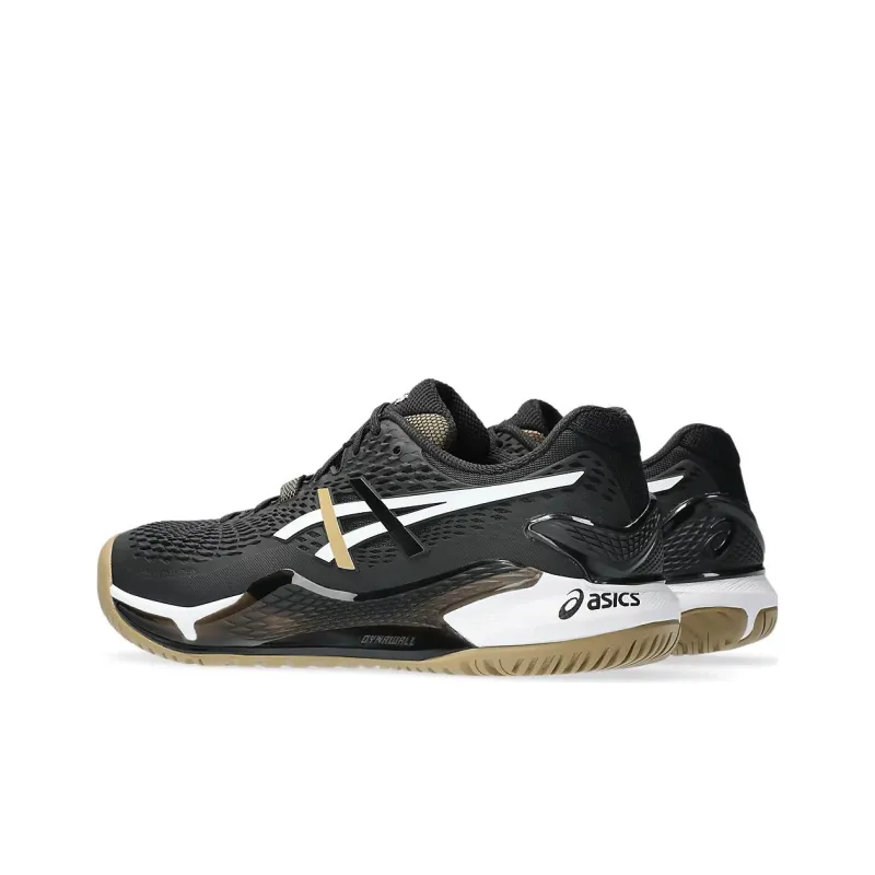 Asics Gel Resolution 9 Black Camel-3