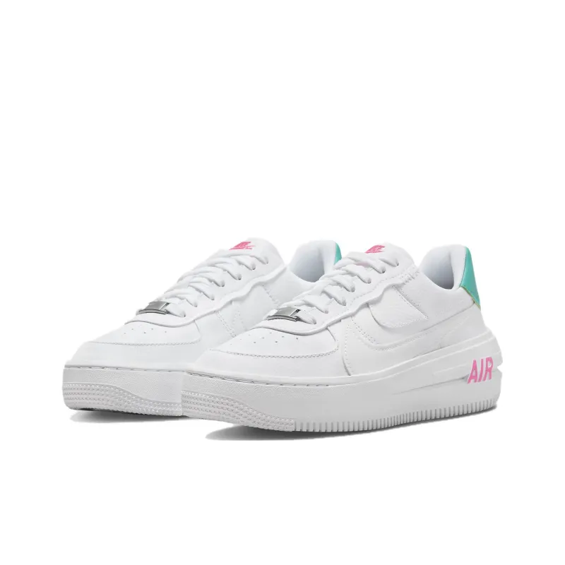 Nike Air Force 1 PLT.AF.ORM White Jade Pink Women's-2