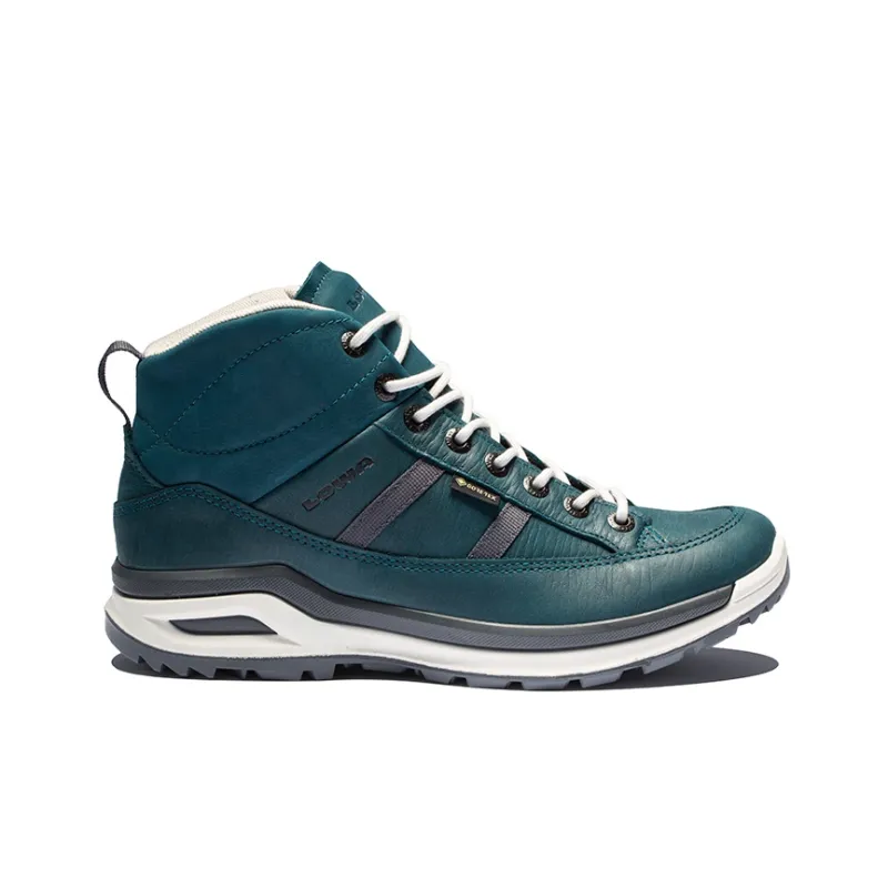 Lowa Prague Gt Mid-Top Outdoor Shoes Women's Green-1