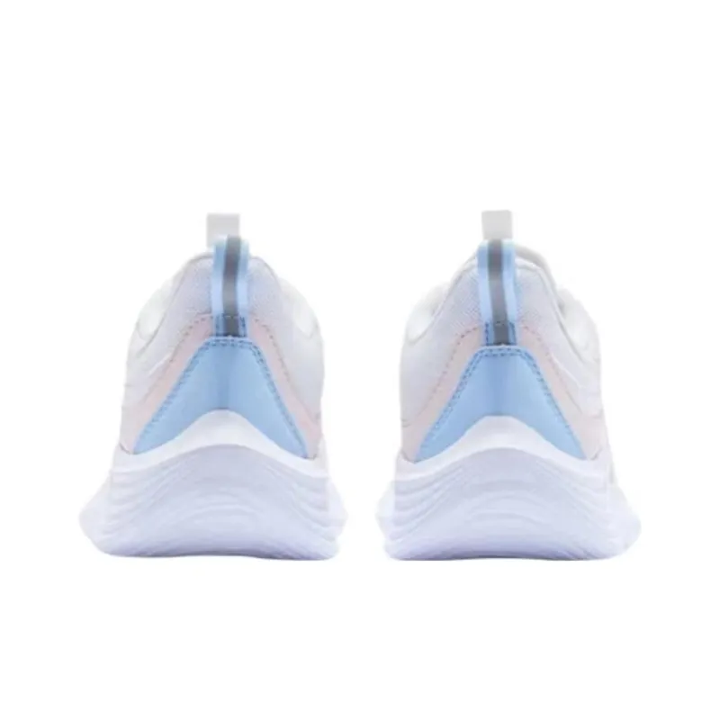 QIAODAN Cushioning Breathable Lightweight Low Top Running Shoes Women's Jordan White Cloud Pink-4
