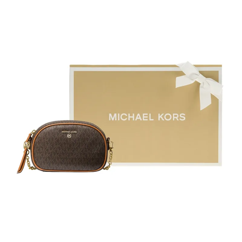 MICHAEL KORS Jet Set Small Logo Convertible Camera Bag-8