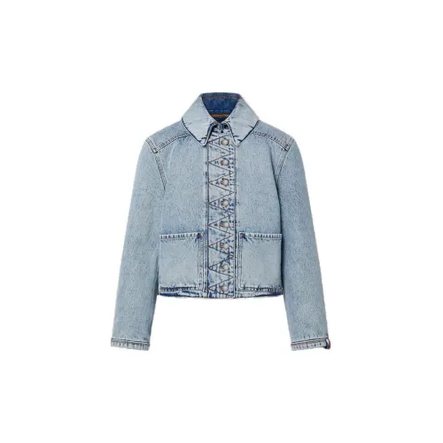 LOUIS VUITTON Denim Jackets Women's Blue