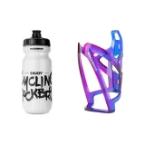 White Kettle+Blue Purple Water Bottle Holder