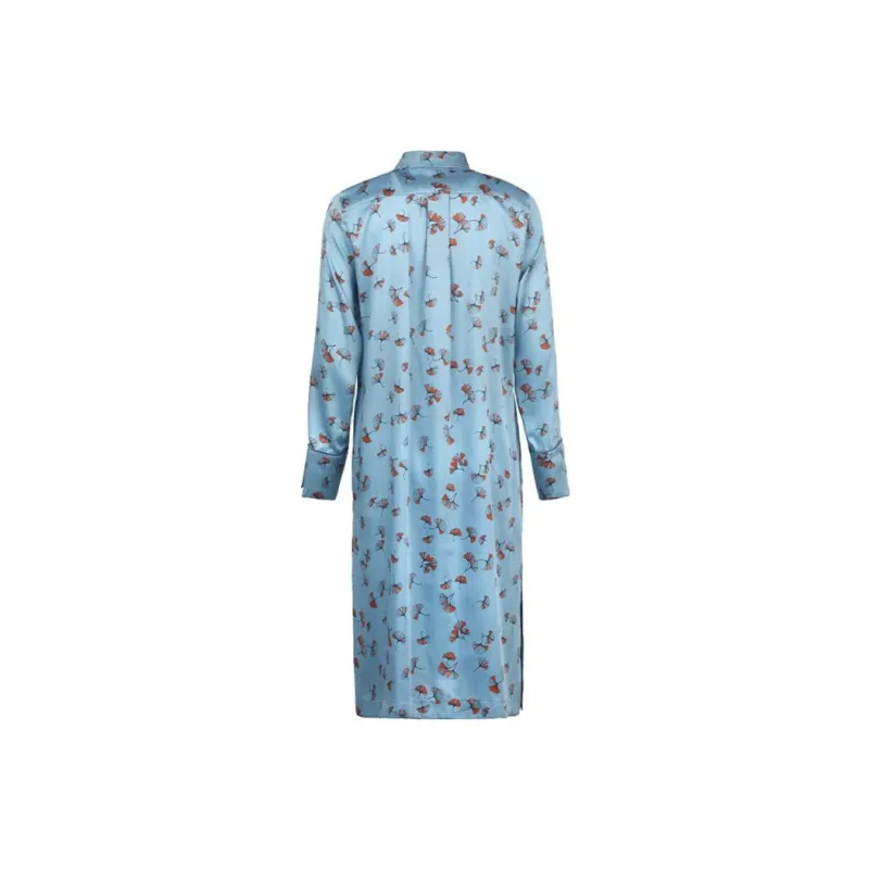 I BLUES Long Sleeved Dresses Women's Blue-1