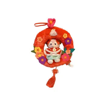 Disney LinaBell Spring Festival Wreath Red Dolls Plush Doll