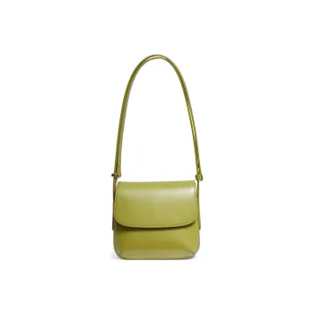 AMANI Leather Handbag Shoulder Bag Women's Green