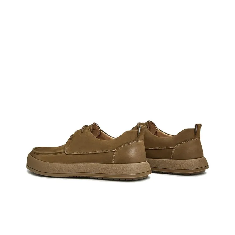 TATA Men's Casual Shoes Men Low Top Gray/Khaki-2