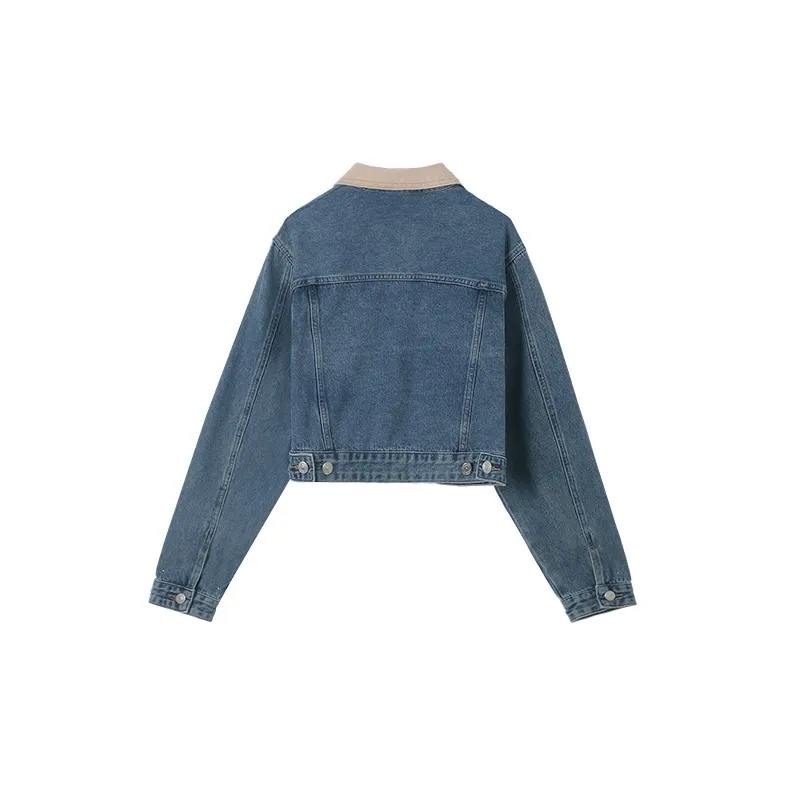 HIPPIEMISS Denim Jacket Women's Blue-1