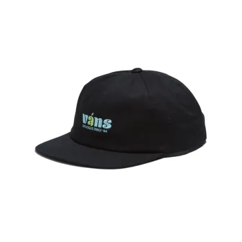 Vans Cotton Baseball Caps Unisex Black