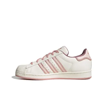 Adidas Originals Superstar Shoes 'Cream White Pink' Women's
