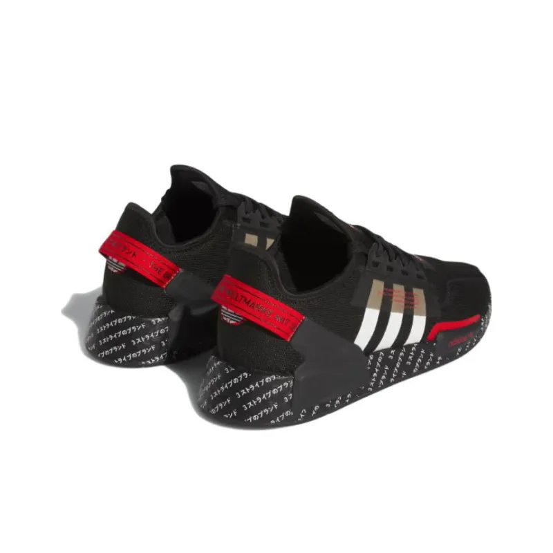 Adidas Originals NMD_R1 V2 'Japanese Print Black Red'-2