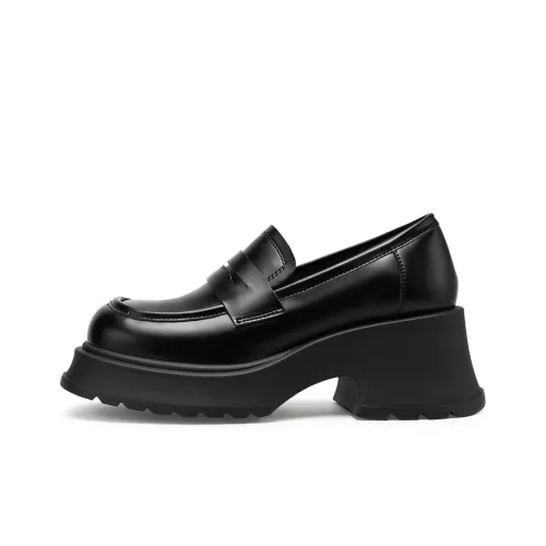 C°BANNER Loafers Women's Low-Top Black