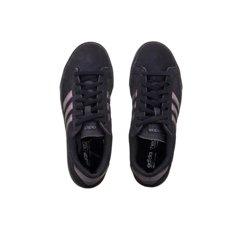 Adidas Cloudfoam Super Daily Shoes 'Black Metallic Purple'-3