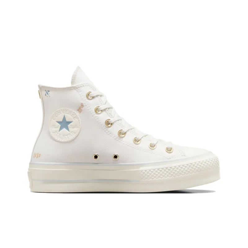 Converse Women's Chuck Taylor All Star Lift Platform High 'Tiny Tattoos' Women's-1