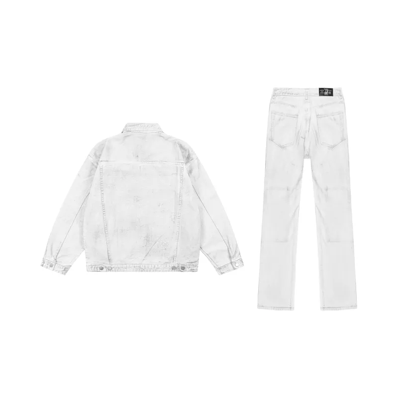 XINYINSU Casual Sportswear Unisex White-1