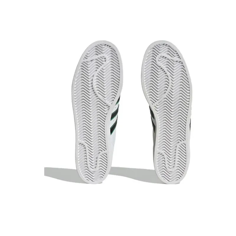 Adidas Originals Superstar Shoes 'White Black Green'-4