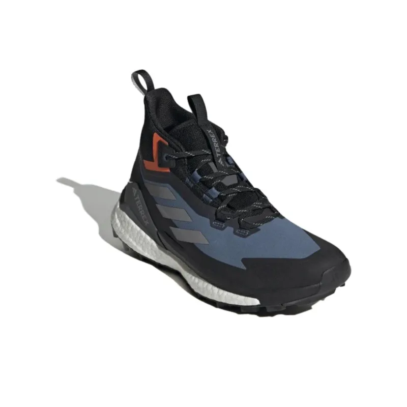 Adidas Terrex Free Hiker Gore Tex 2.0 Wonder Steel Grey Impact Orange-1