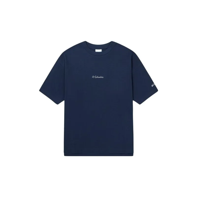 Columbia X Long Field Male Co titled Series T Shirts Unisex Blue-1
