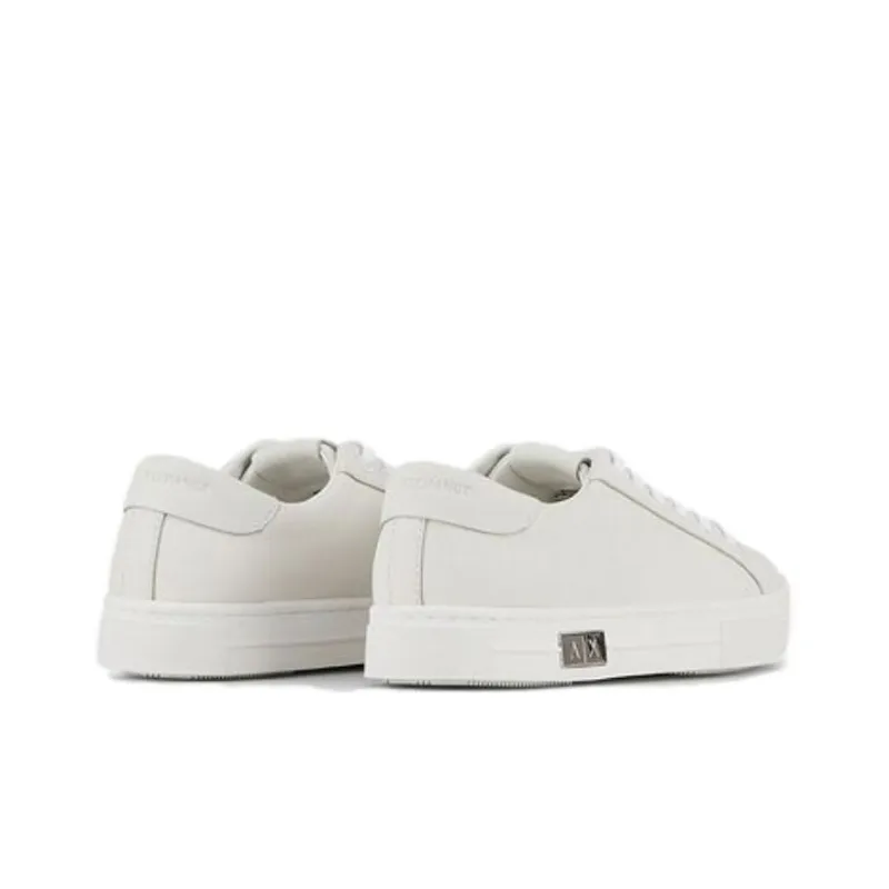 ARMANI EXCHANGE Logo-plaque Lace-up Sneakers-3