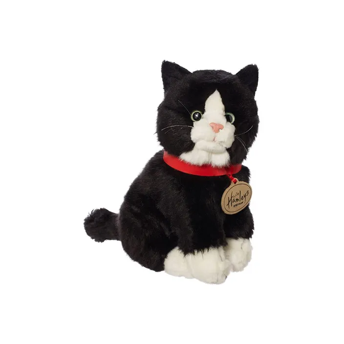 Hamleys Sitting Posture Collection Simulated Kitten Puppy 1 Year Old+ Dolls Plush Doll 25cm High-4