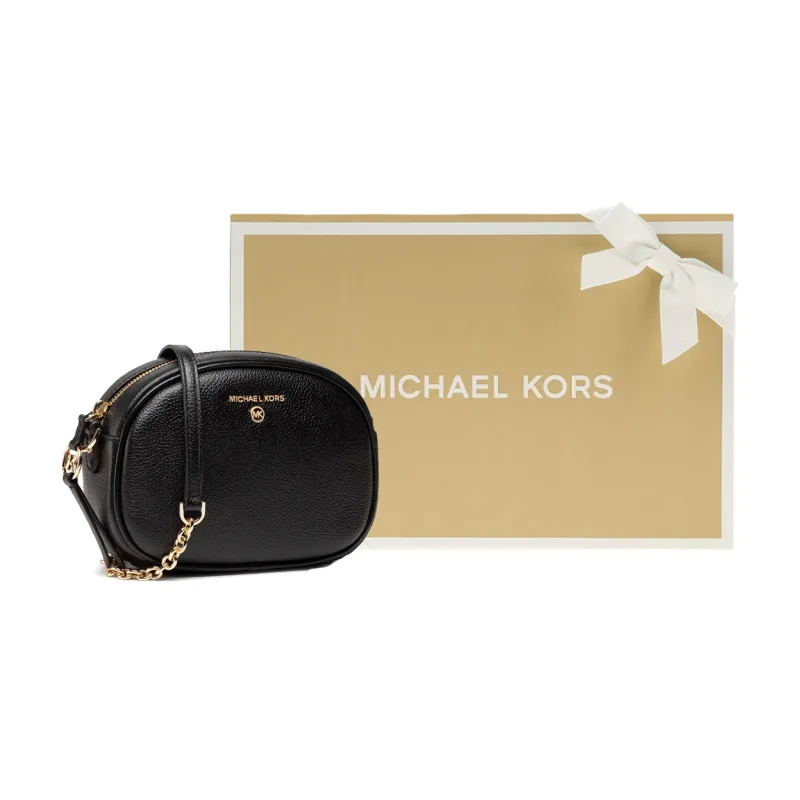 MICHAEL KORS Jet Set Small Pebbled Leather Convertible Camera Bag-6