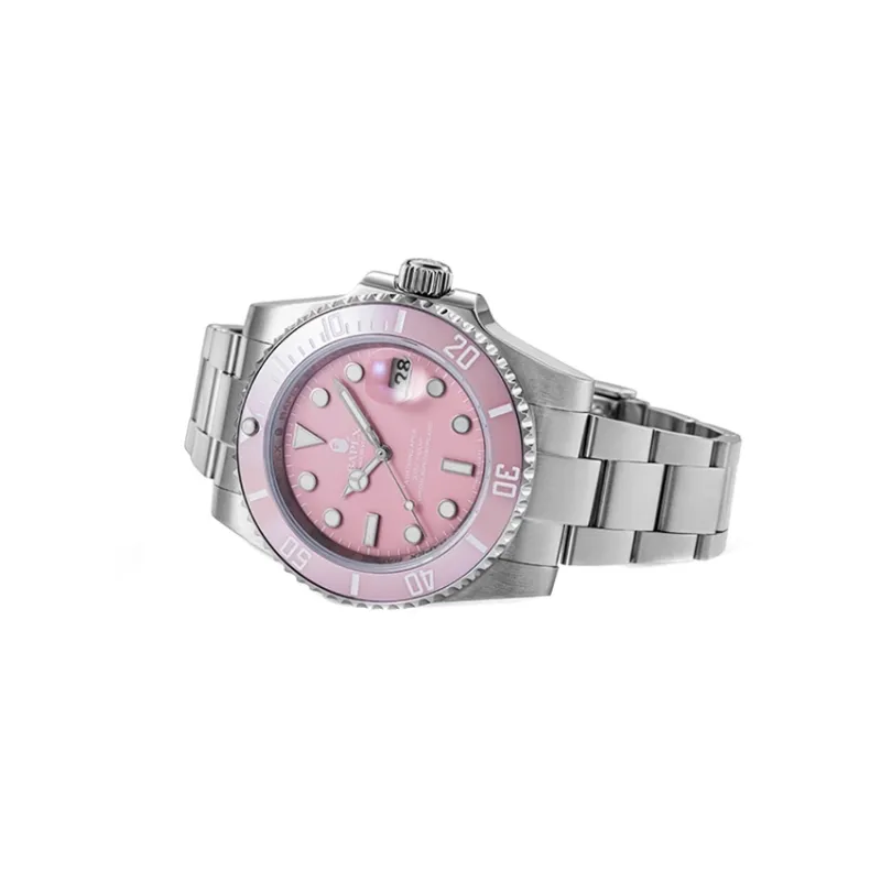 Bape A BATHING APE Type 1 Bapex Watch 2022 Pink Silver-9