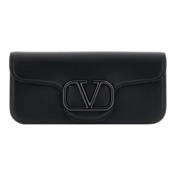 Valentino VLogo Plaque Strapped Shoulder Bag