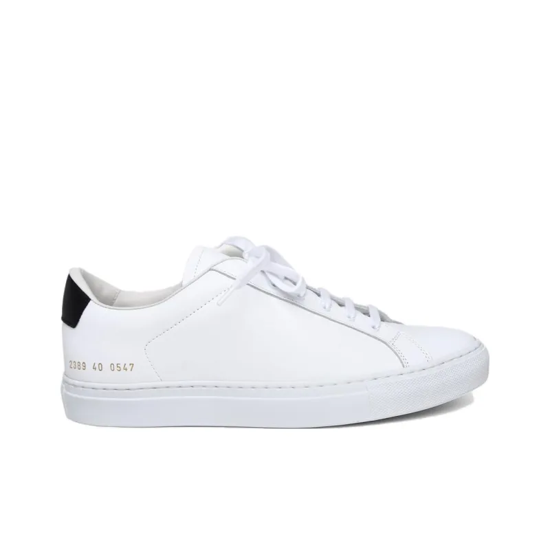 COMMON PROJECTS Retro Classic Low White Black-1