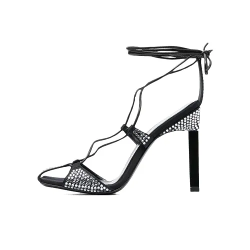 The Attico Adele 105mm Crystal embellished Sandals Women's
