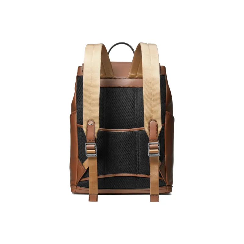 MICHAEL KORS Leather Backpack Regular Men's Brown-2