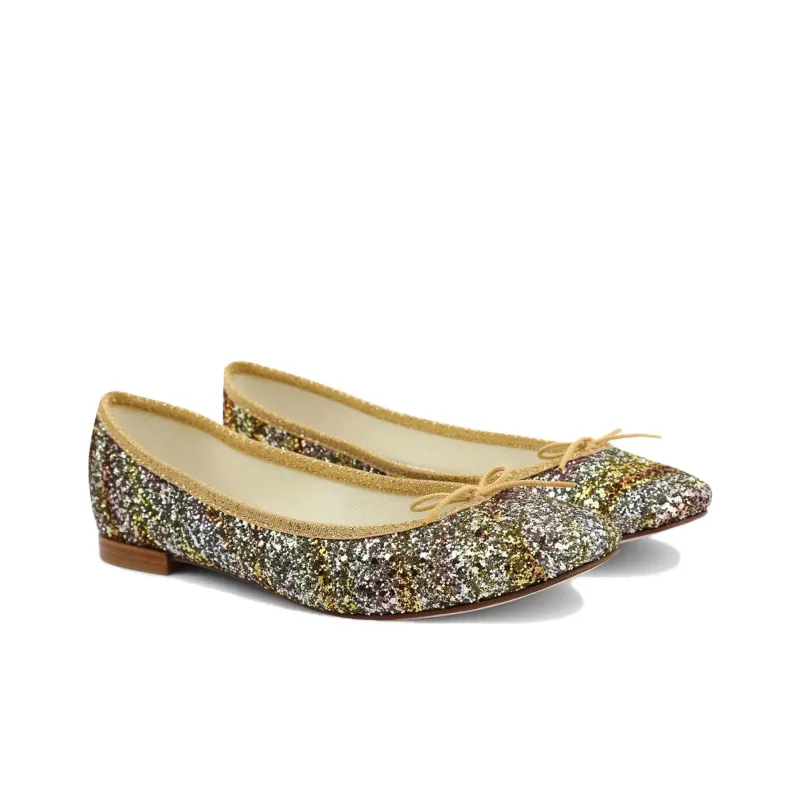 Repetto Cendrillon Women's Casual Shoes Women's White Gold-2