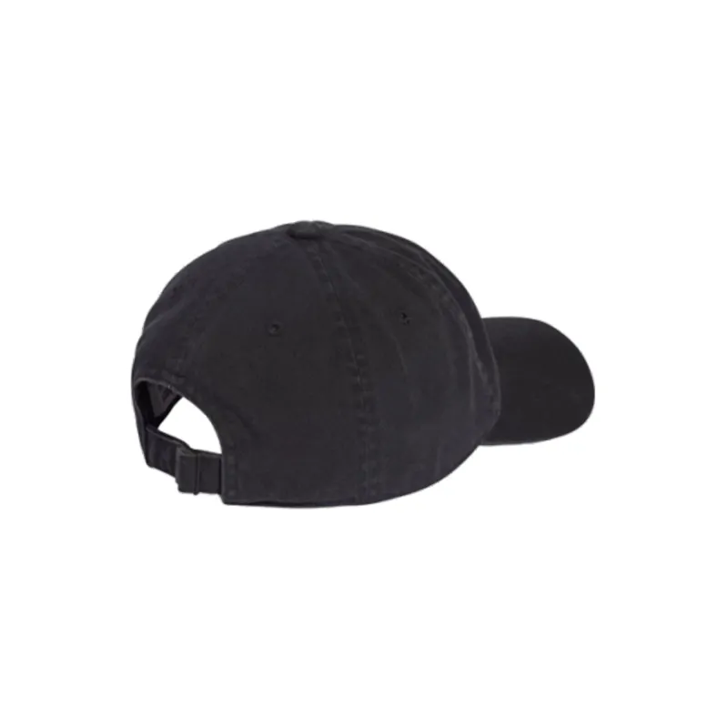 adidas Adicolor Classics Trefoil Stonewashed Baseball Cap Black-1